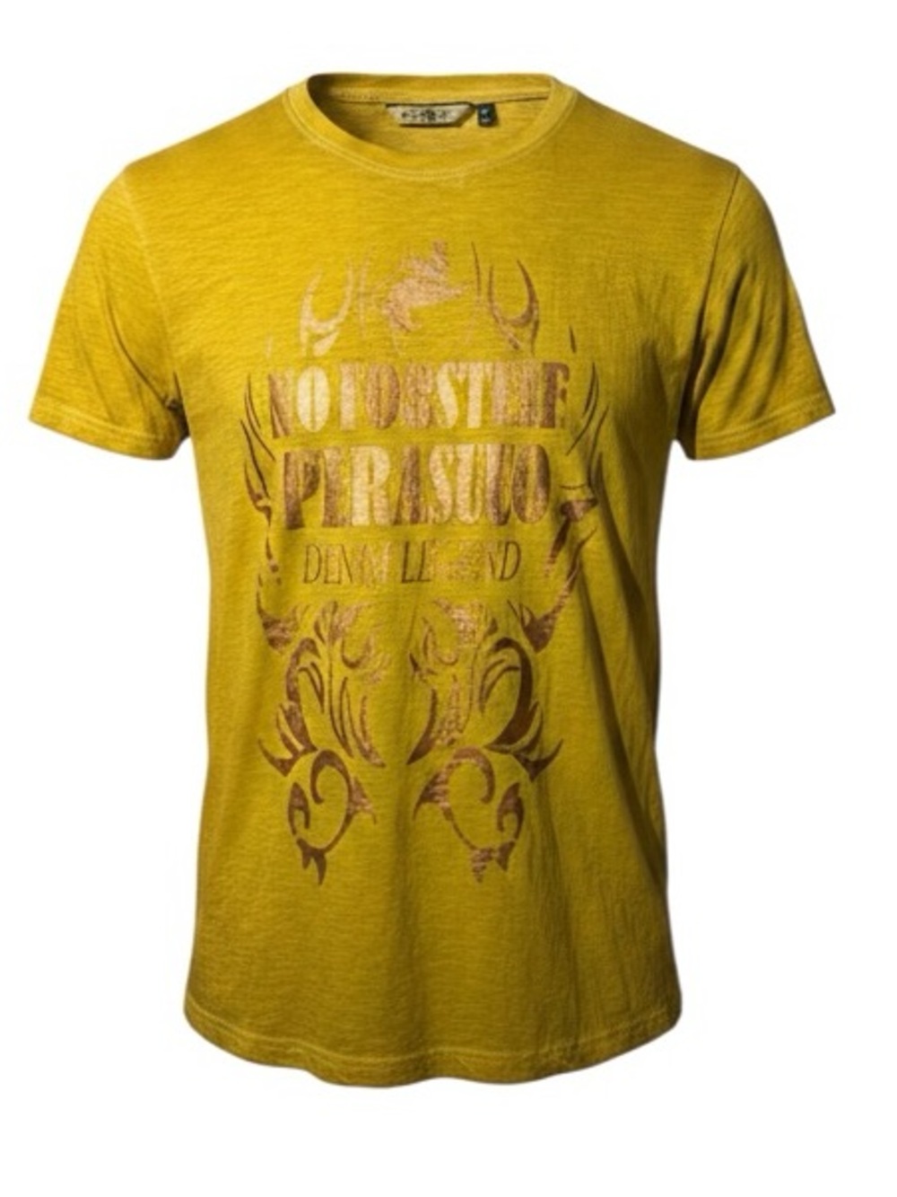 Parasuco Vibrant Yellow Tee with Graphic